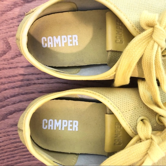 Camper Mallorca, Yellow Sneakers, Men’s Size 40/US 7.5 - Picture 10 of 10